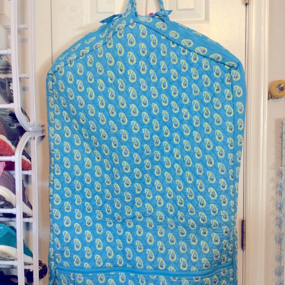 Vera Bradley Quilted Hanging Garment Travel Bag